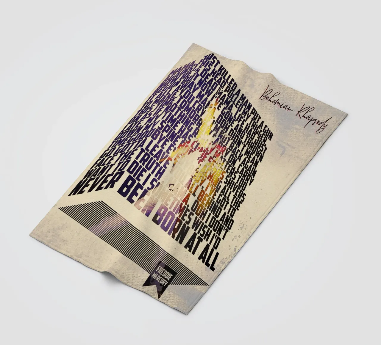 Bohemian Rhapsody (Libro dei testi) coperta in pile da Gunawan Rb