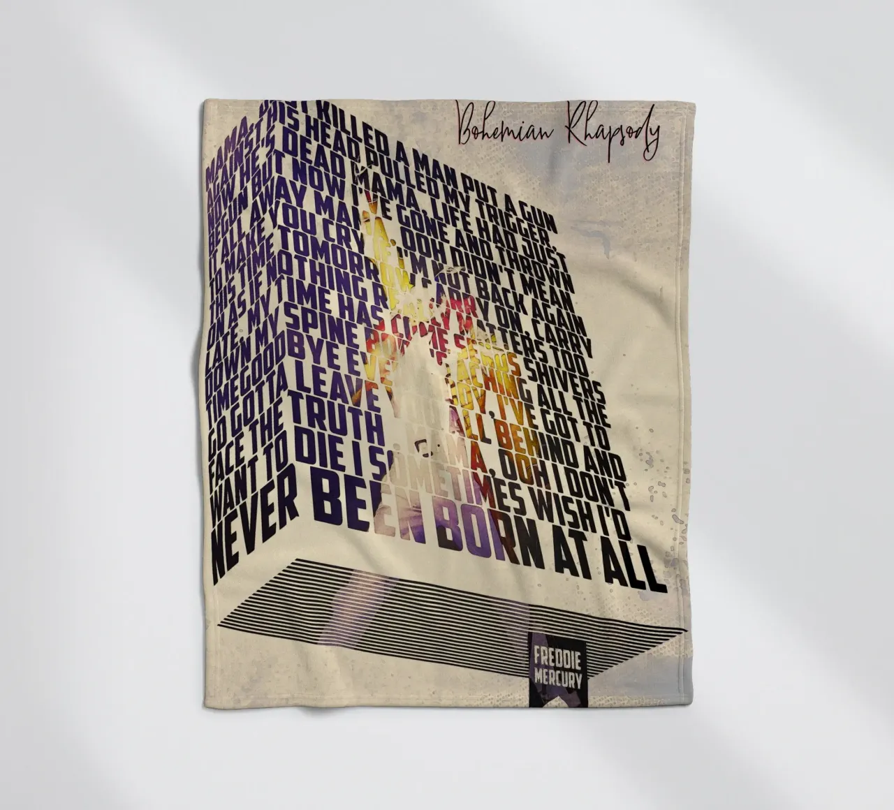 Bohemian Rhapsody (Libro dei testi) coperta in pile da Gunawan Rb