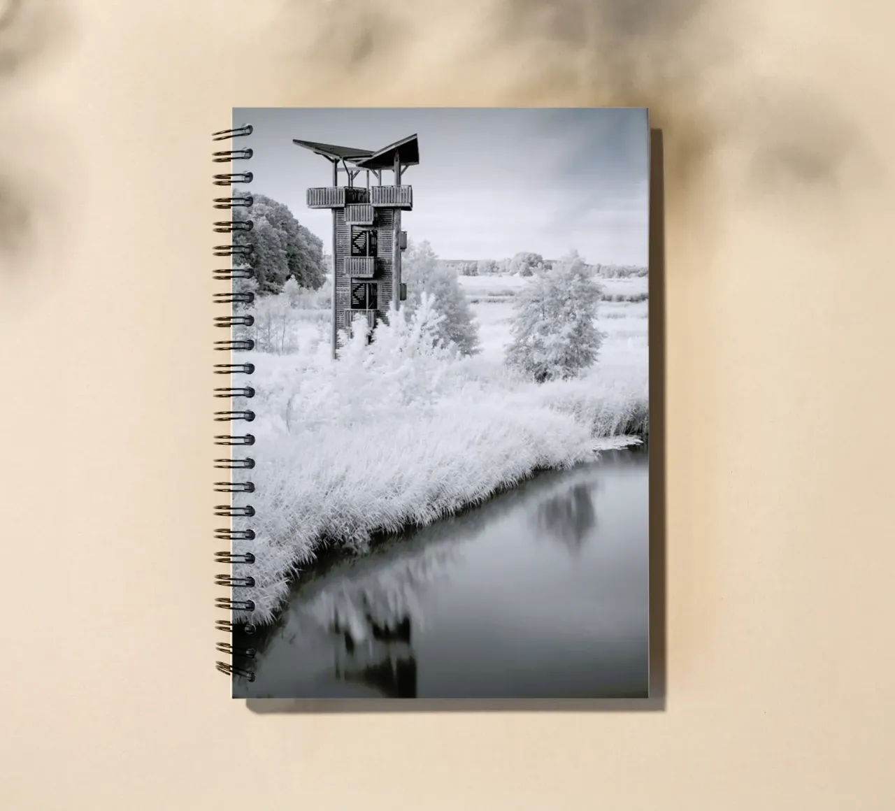 Mescherin Tower - Brandenburg spiral notebook by Håggard Photography | Ronny Behnert