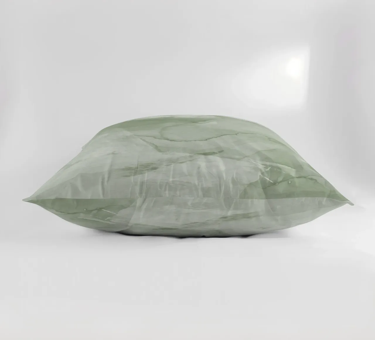 Pennellate di verde 4 cuscino da NouveauPrints