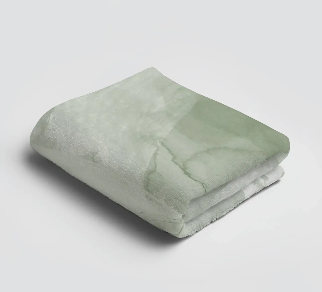 Pennellate di verde 4 asciugamano da bagno da NouveauPrints