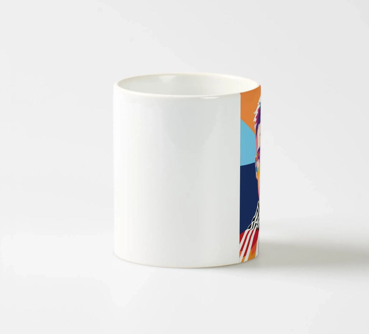 Ritratto pop art di Joshua Kimmich tazza in ceramica da Hantamrata