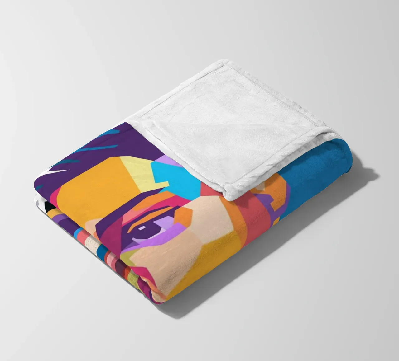Ritratto pop art di Joshua Kimmich coperta in pile da Hantamrata