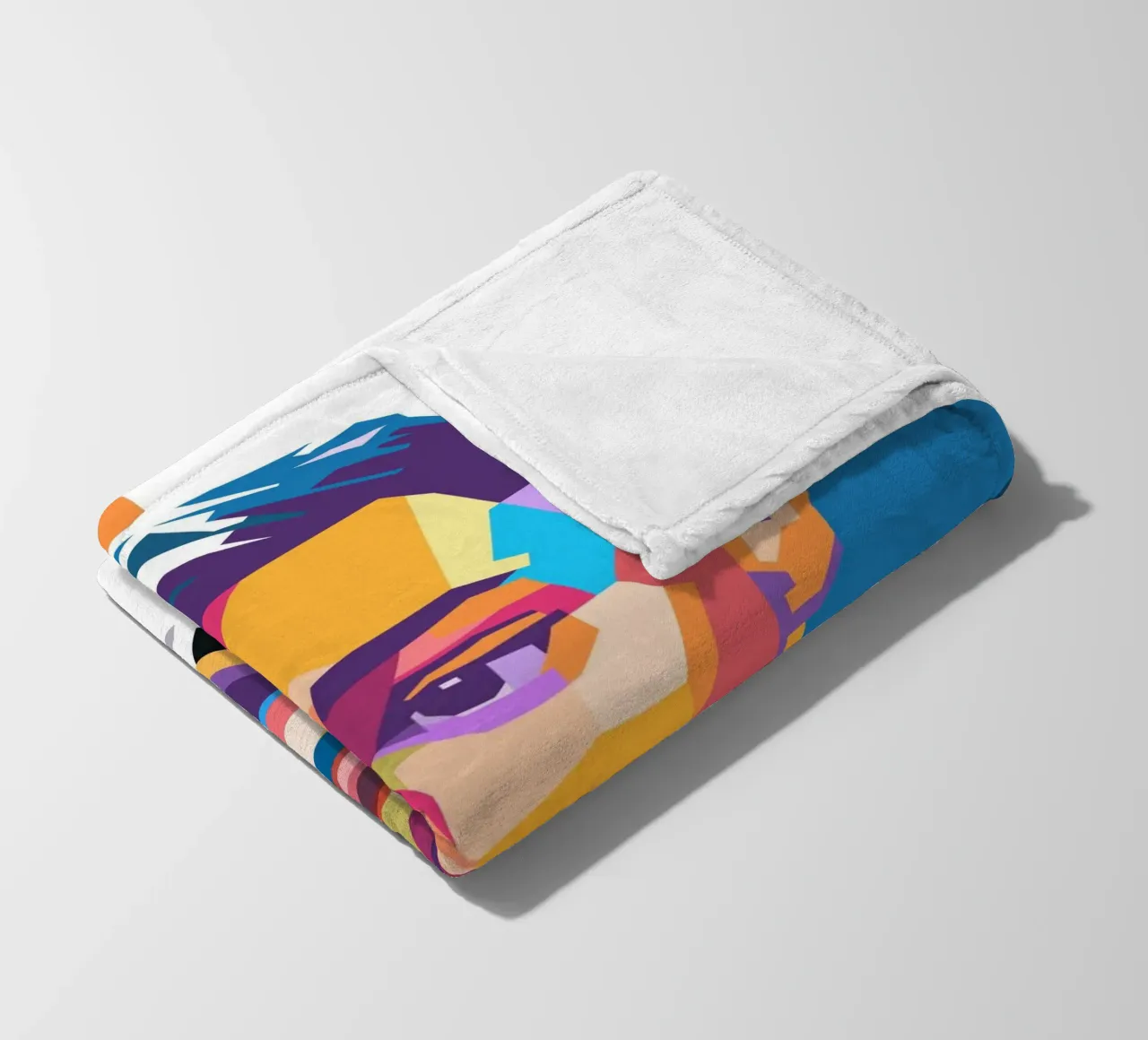 Ritratto pop art di Joshua Kimmich coperta in pile da Hantamrata