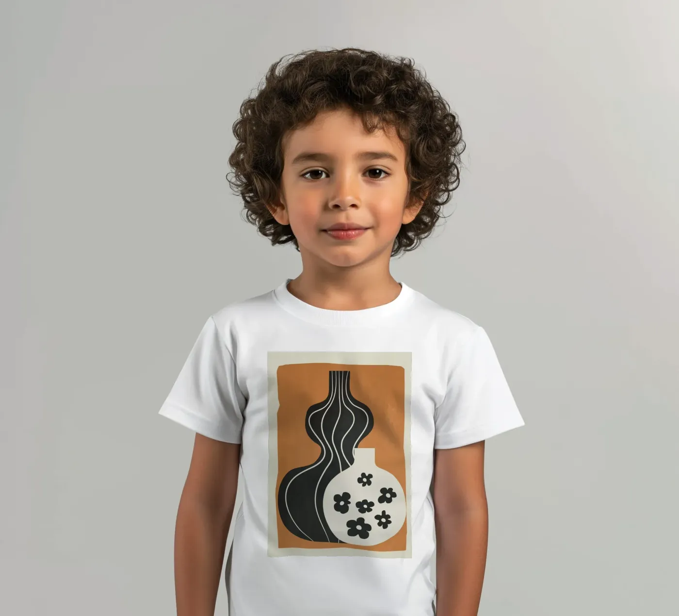 Abstract Elegance 1 t-shirt bambini da Flow Line