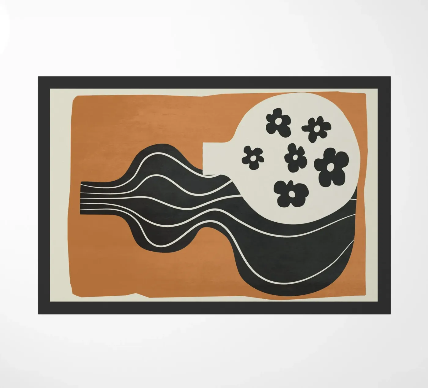 Abstract Elegance 1 deurmat van Flow Line