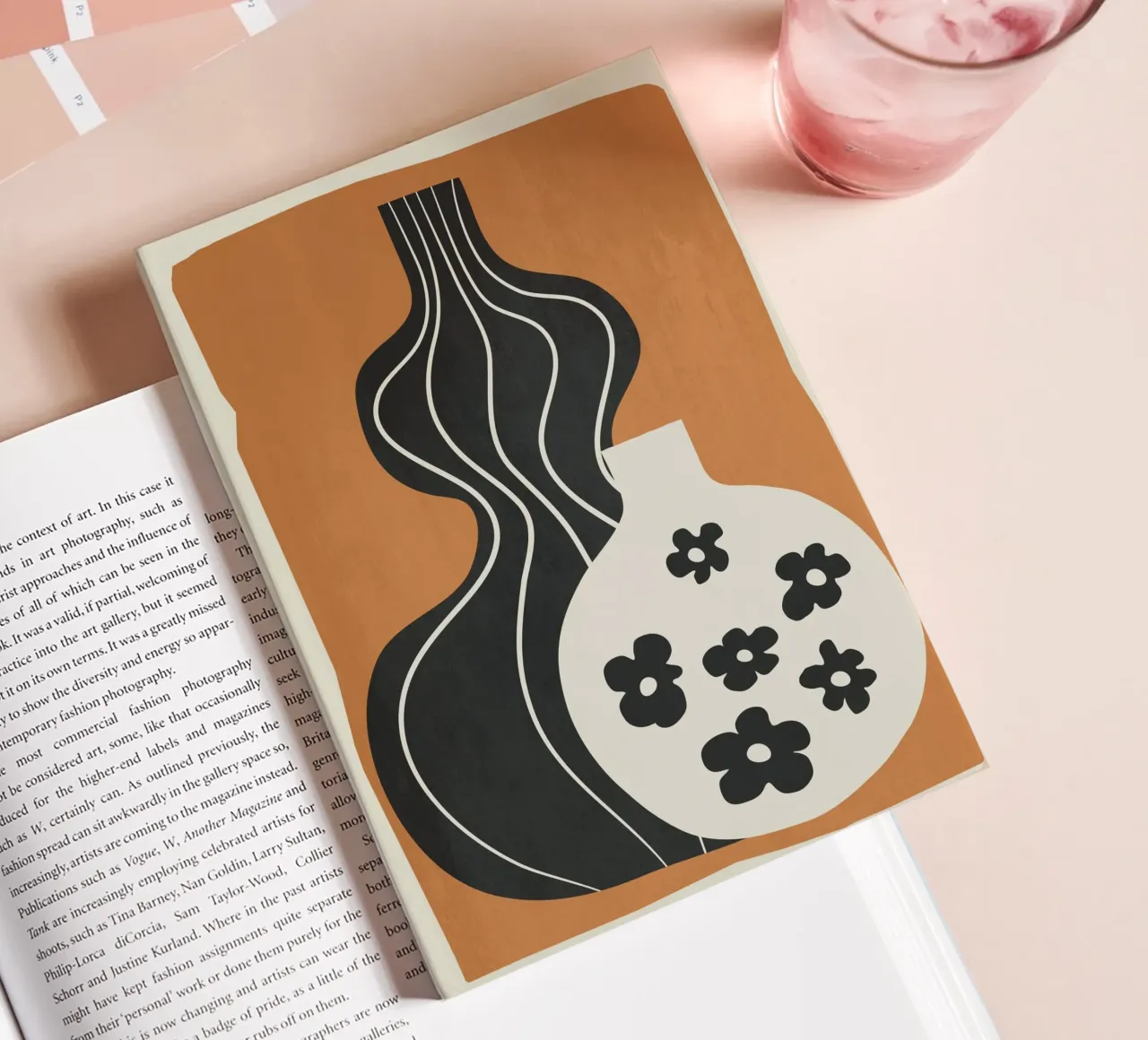 Abstract Elegance 1 notebook by Flow Line