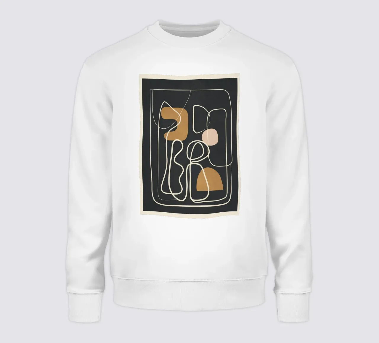 Abstract Flow 10 Sweatshirt von Flow Line