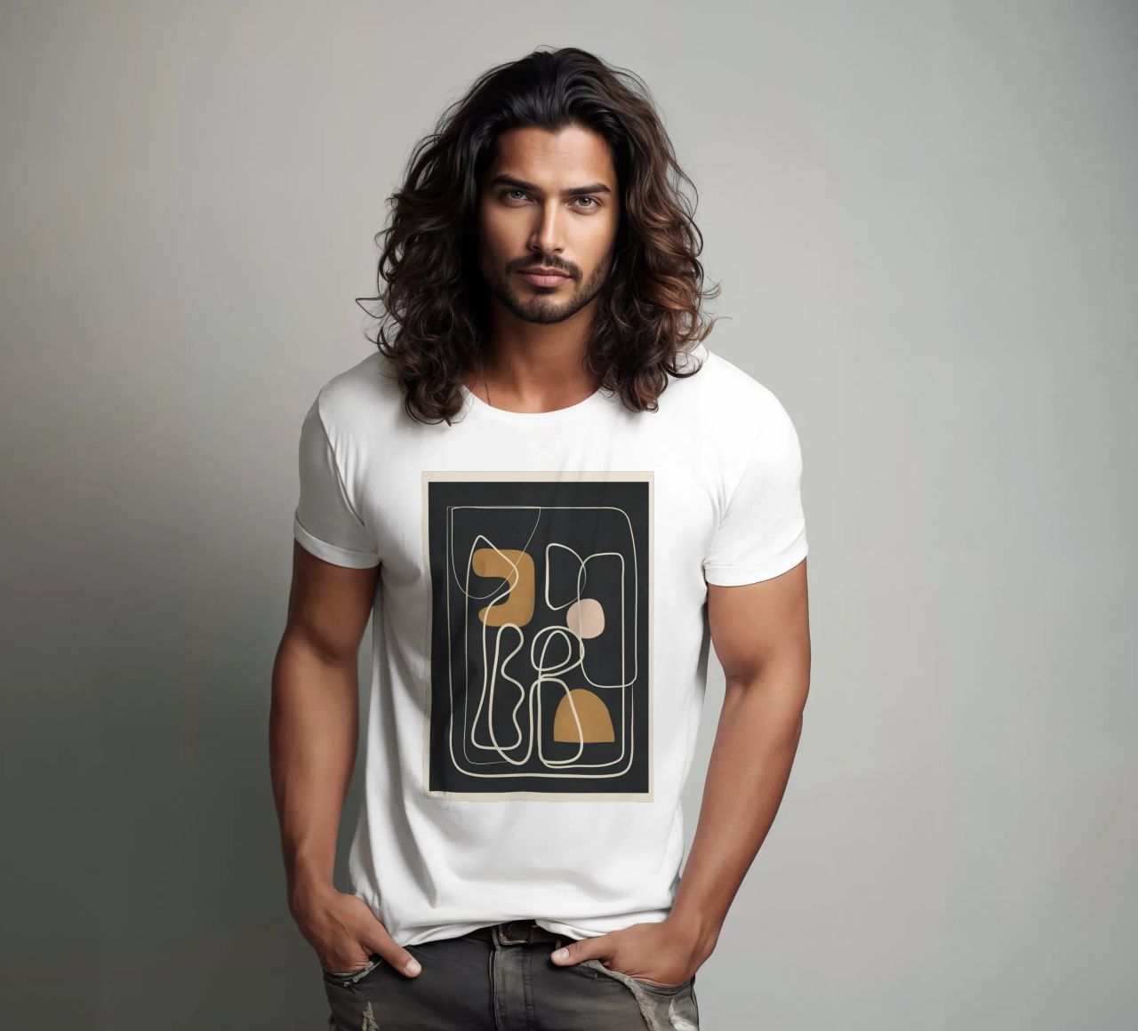 Abstract Flow 10 t-shirt da Flow Line