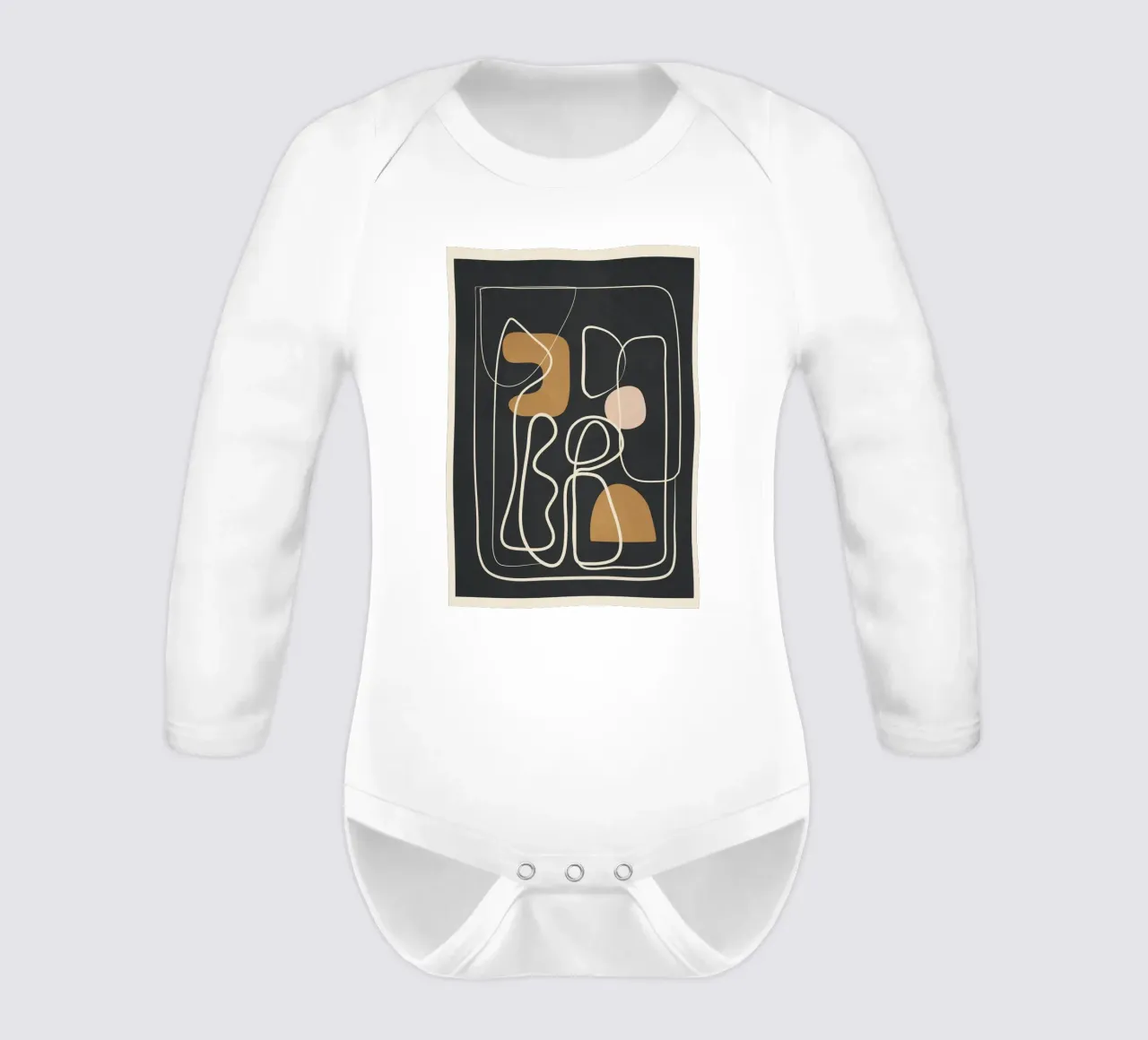 Abstract Flow 10 body neonato maniche lunghe da Flow Line