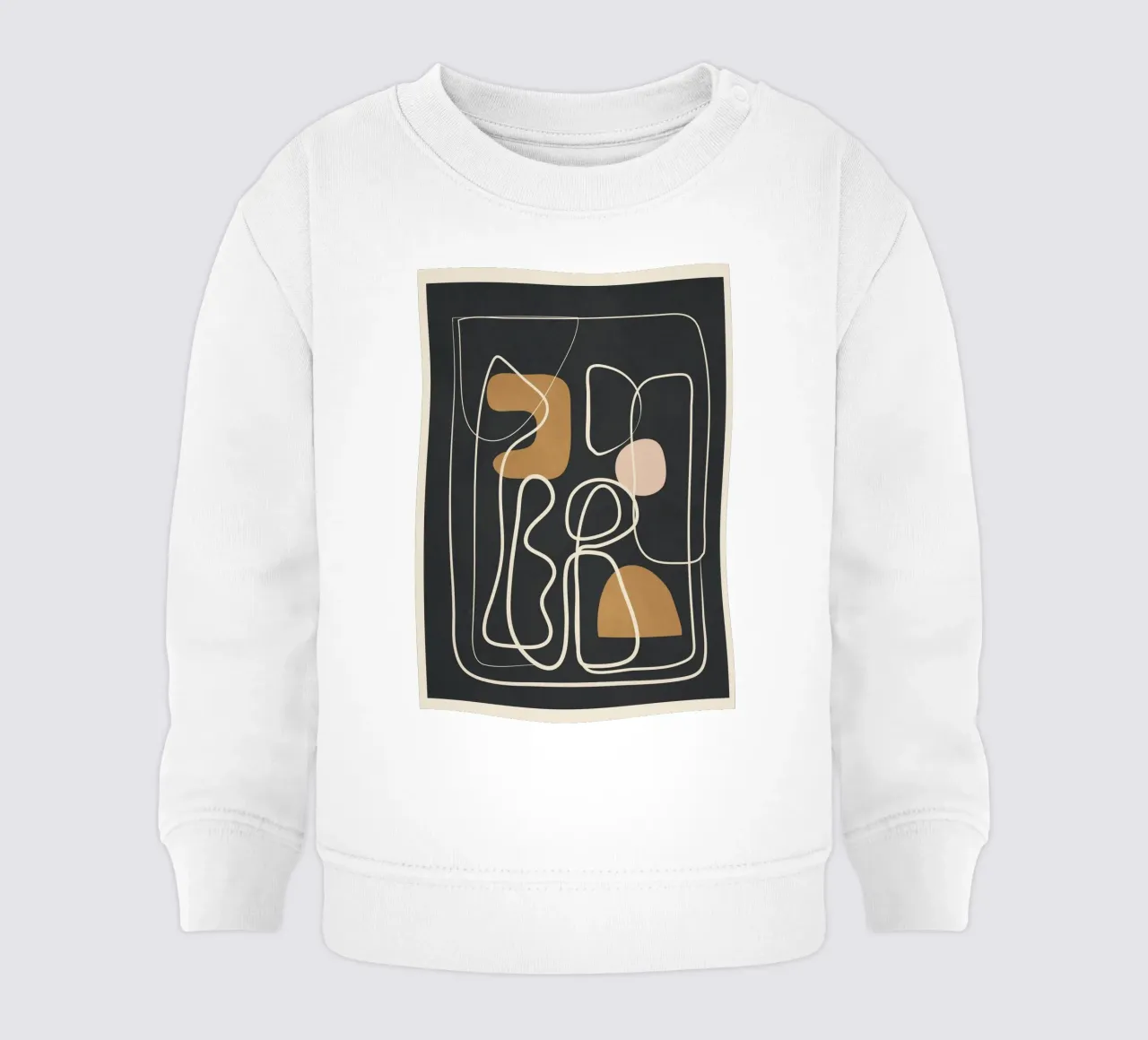 Abstract Flow 10 Baby Sweatshirt von Flow Line