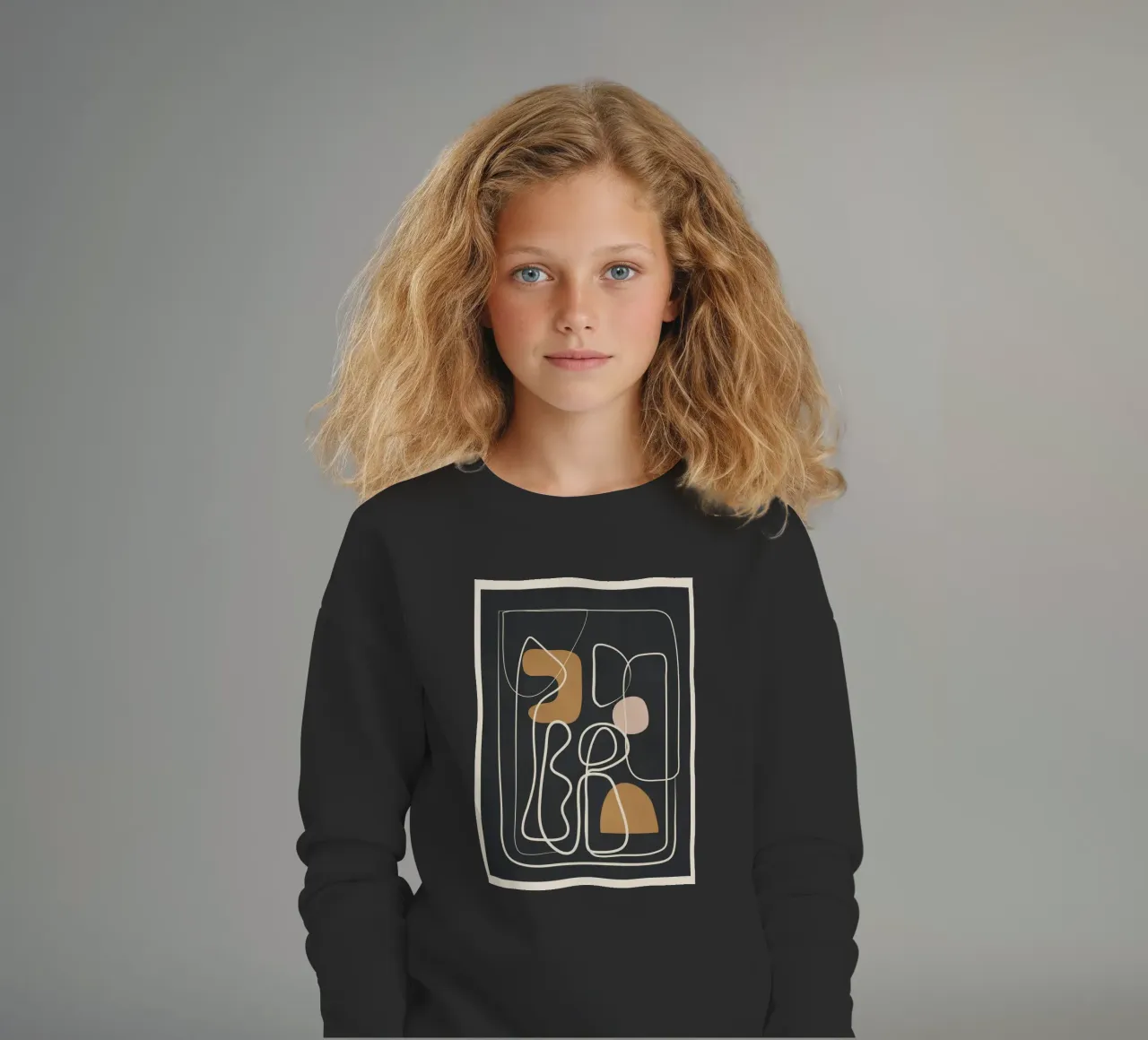 Abstract Flow 10 felpa bambino da Flow Line