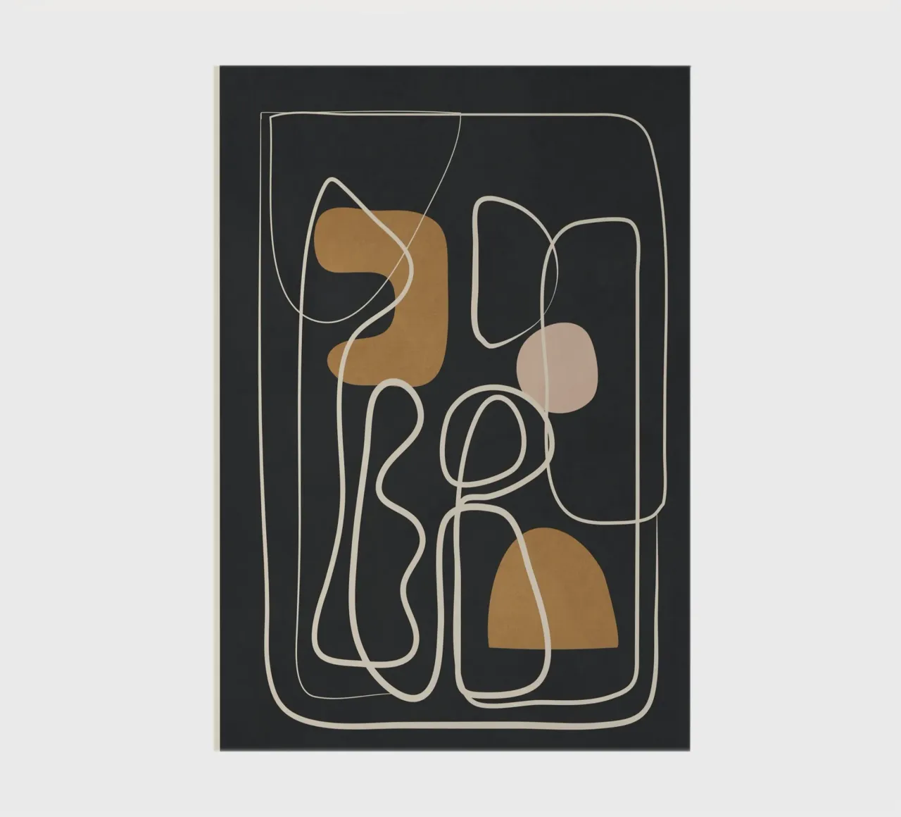 Abstract Flow 10 Notizbuch von Flow Line