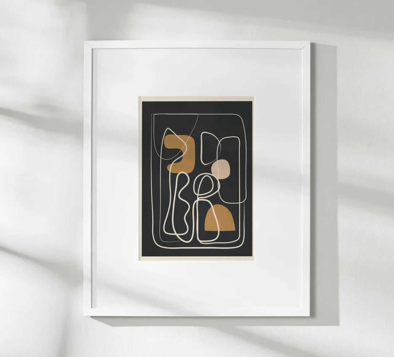 Abstract Flow 10 carta hahnemühle da Flow Line