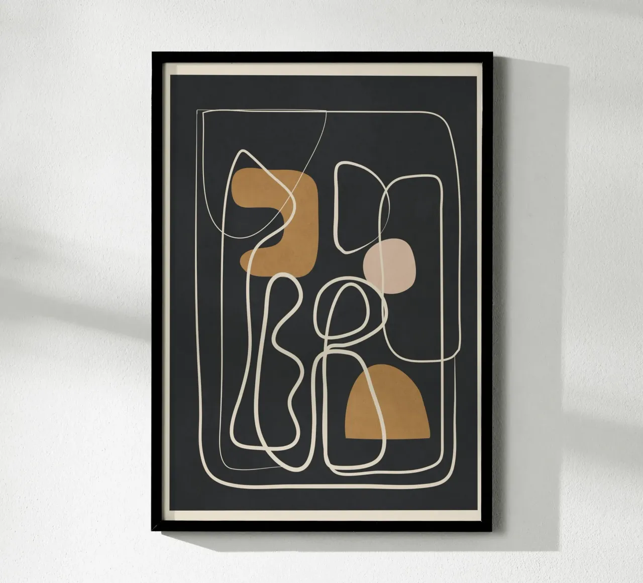 Abstract Flow 10 carta hahnemühle da Flow Line