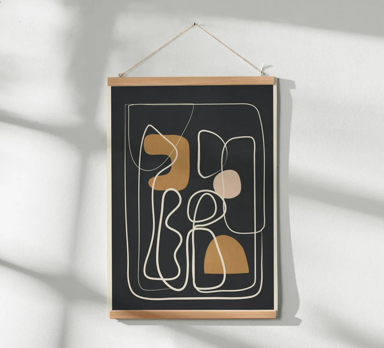 Abstract Flow 10 carta hahnemühle da Flow Line