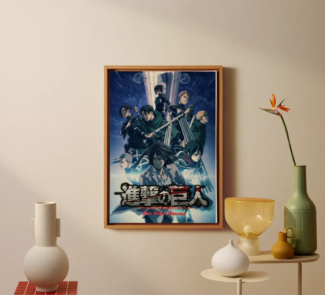 Final Season canvas with Floater frame by Waylons Studio