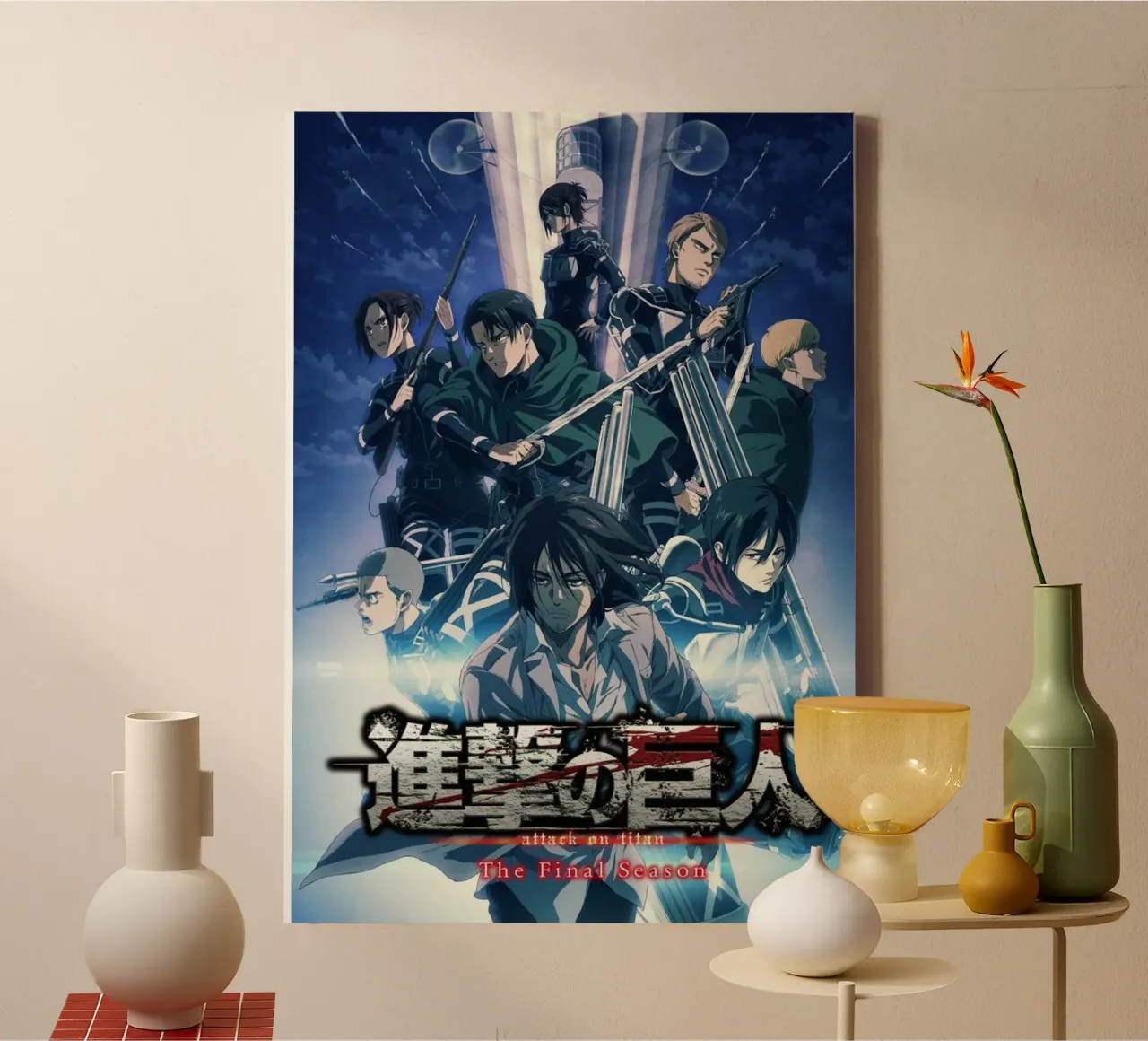 Final Season canvas with Floater frame by Waylons Studio