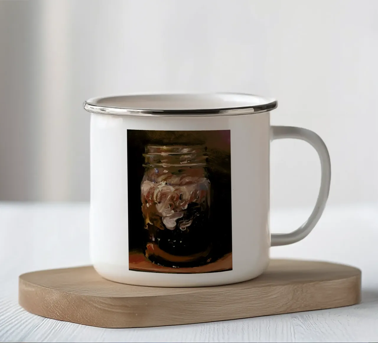 Iced Coffee tazza in smalto da Noah Verrier