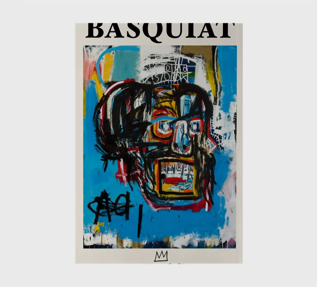 Basquiat "Sans titre (crâne)" Chef-d'œuvre néo-expressionniste 19 carnet de notes de NorwesClub
