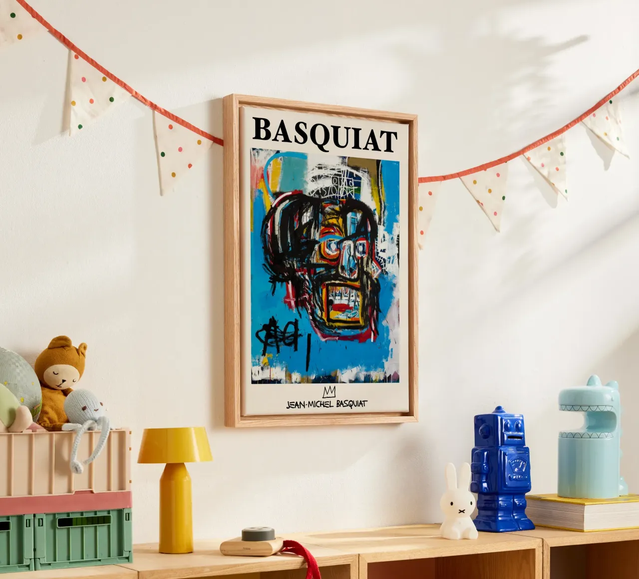 Basquiat "Untitled (Skull)" Neo-Expressionist Masterpiece 19 canvas by NorwesClub