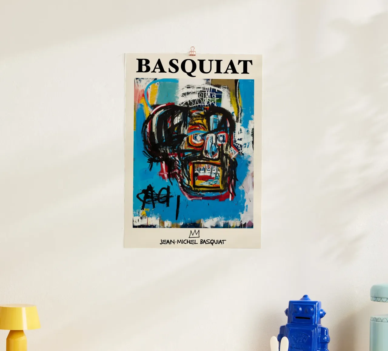 Basquiat "Sans titre (crâne)" Chef-d'œuvre néo-expressionniste 19 hahnemühle de NorwesClub