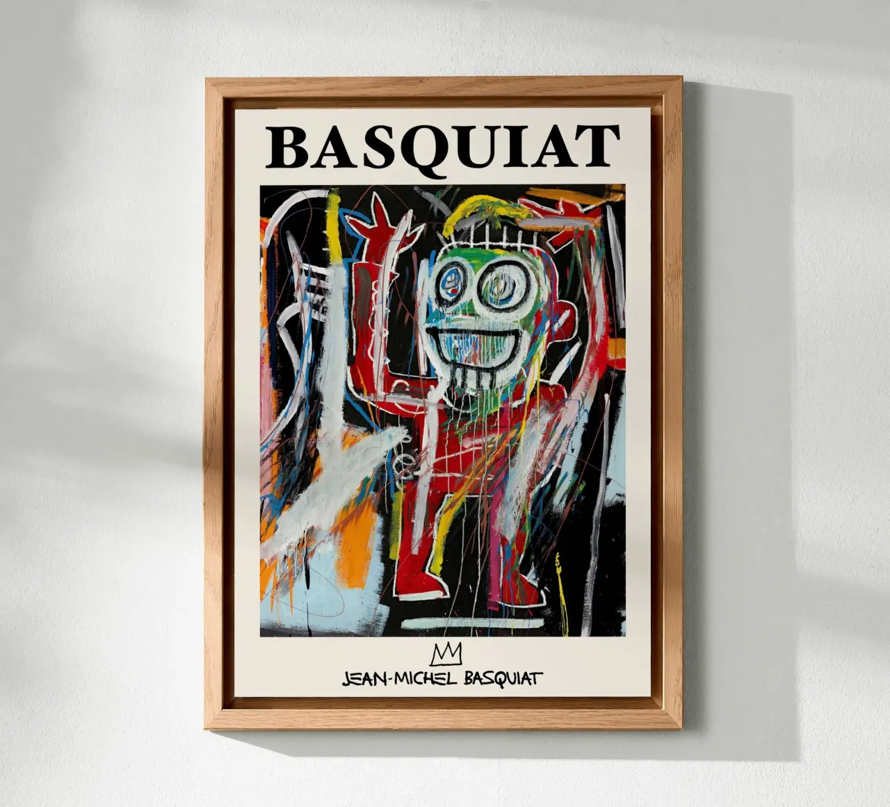 Basquiat "Dustheads" Neo-Expressionist Energetic Portrait forex plate by NorwesClub
