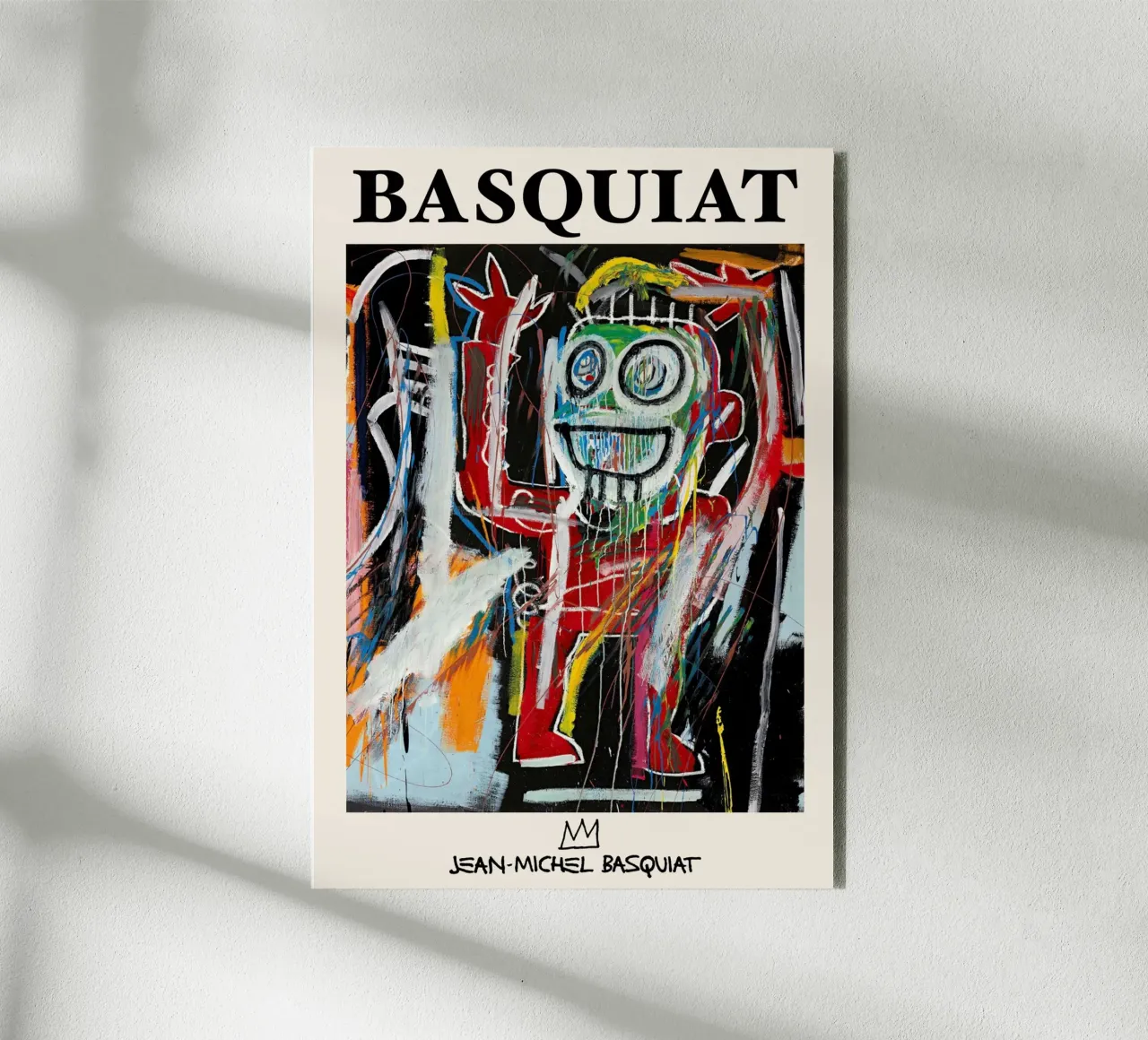 Basquiat "Dustheads" Neo-Expressionist Energetic Portrait forex plate by NorwesClub