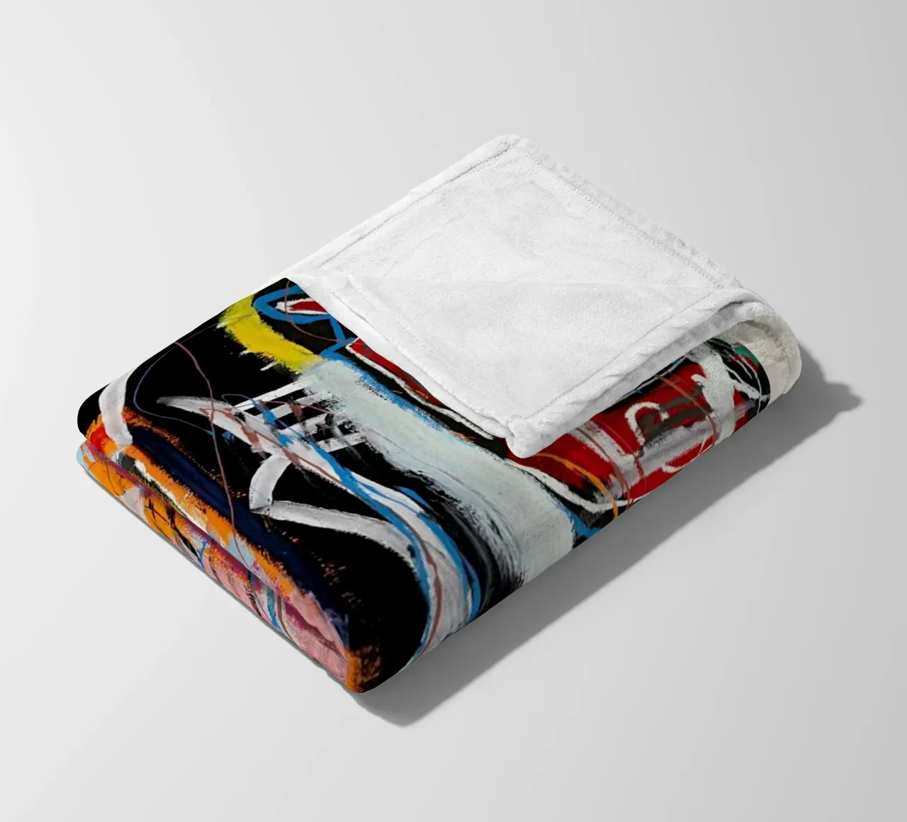 Basquiat "Teste di polvere" Ritratto neo-espressionista di energia grezza coperta in pile da NorwesClub