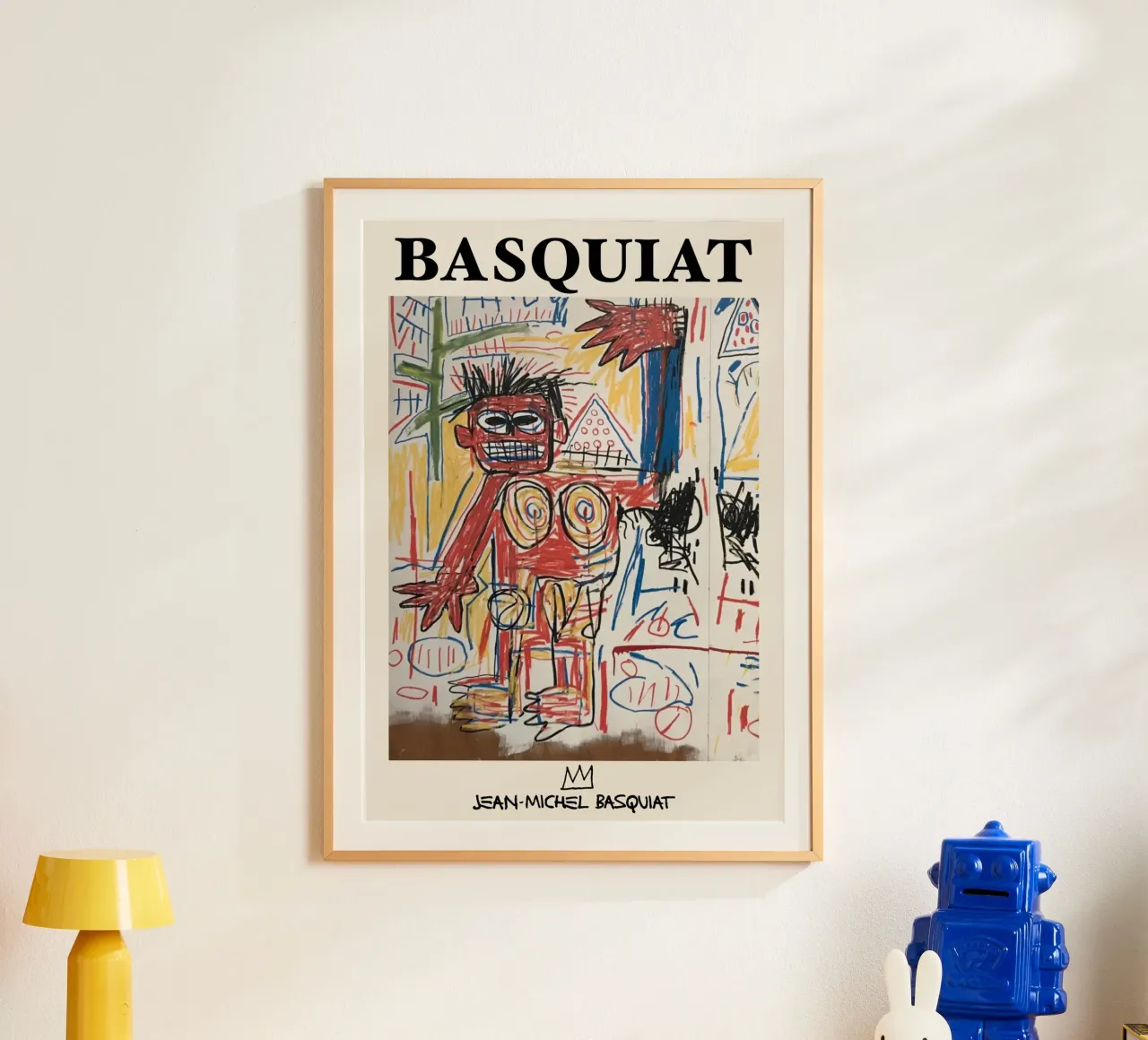 Basquiat "Red Figure" Neo-Expressionist Raw Power Icon hahnemühle by NorwesClub
