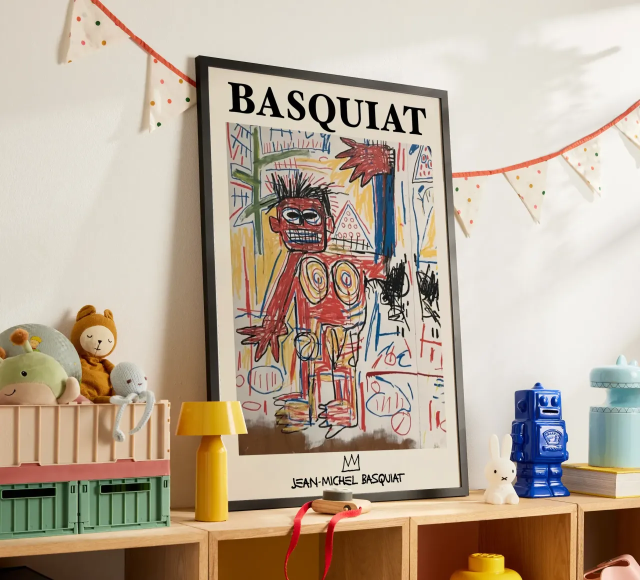 Basquiat "Red Figure" Neo-Expressionist Raw Power Icon hahnemühle by NorwesClub