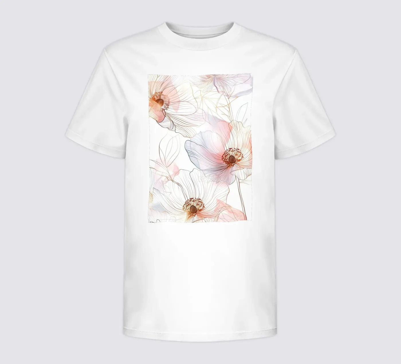 Floral pattern Kinder T-Shirt von Justyna Jaszke JBJart