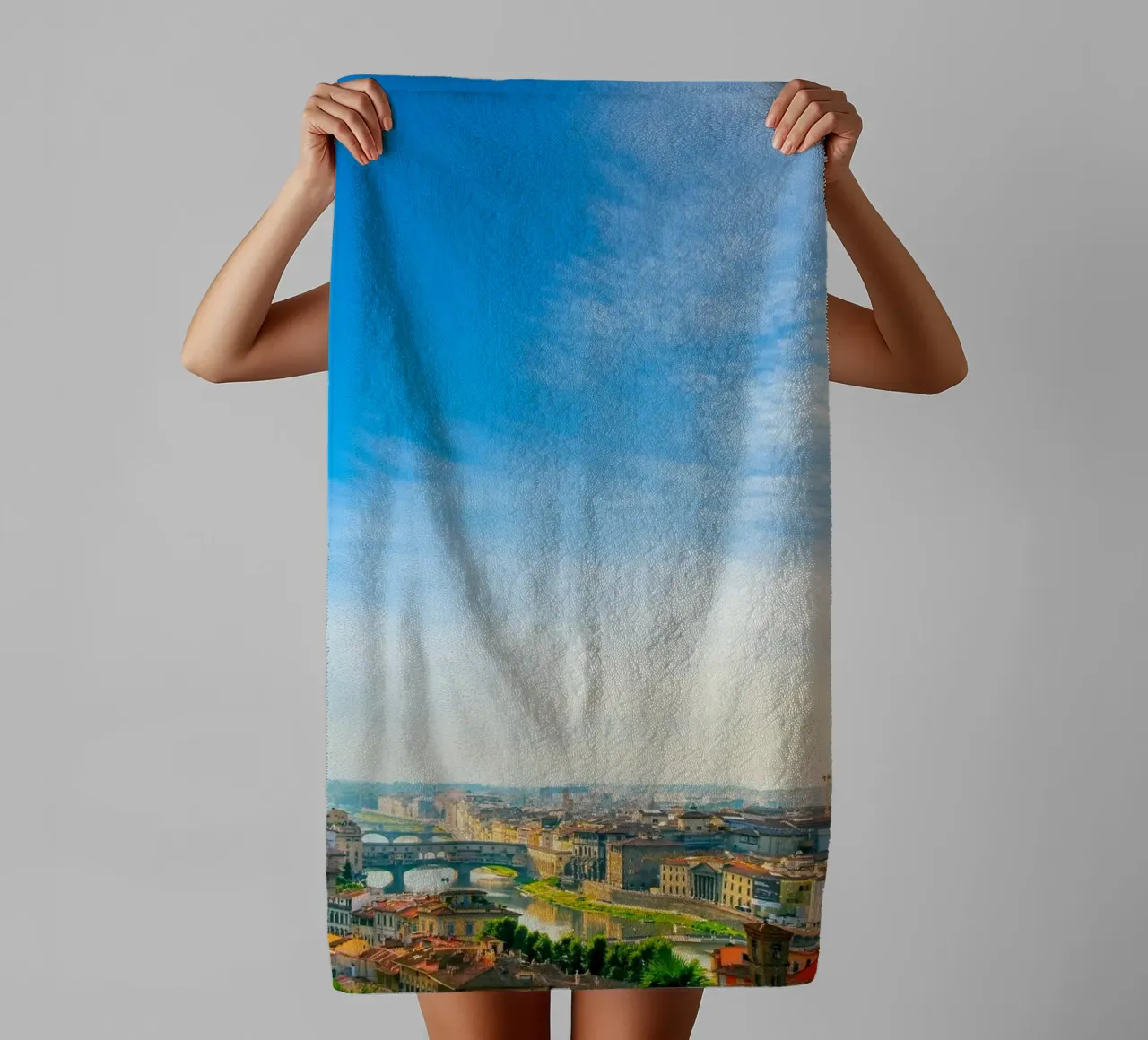 Under the Tuscan Sky: Florence Unveiled asciugamano da bagno da zenitt
