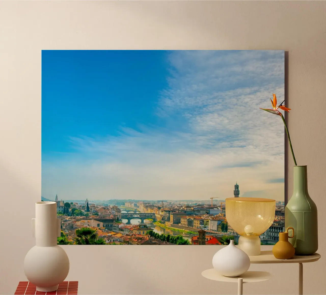 Under the Tuscan Sky: Florence Unveiled alluminio dibond da zenitt