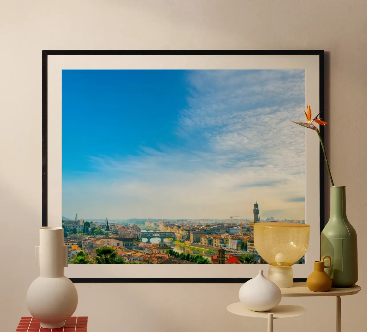 Under the Tuscan Sky: Florence Unveiled carta hahnemühle da zenitt