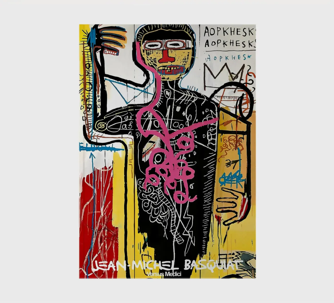 Basquiat "Versus Medici" chef-d'œuvre néo-expressionniste carnet de notes de NorwesClub