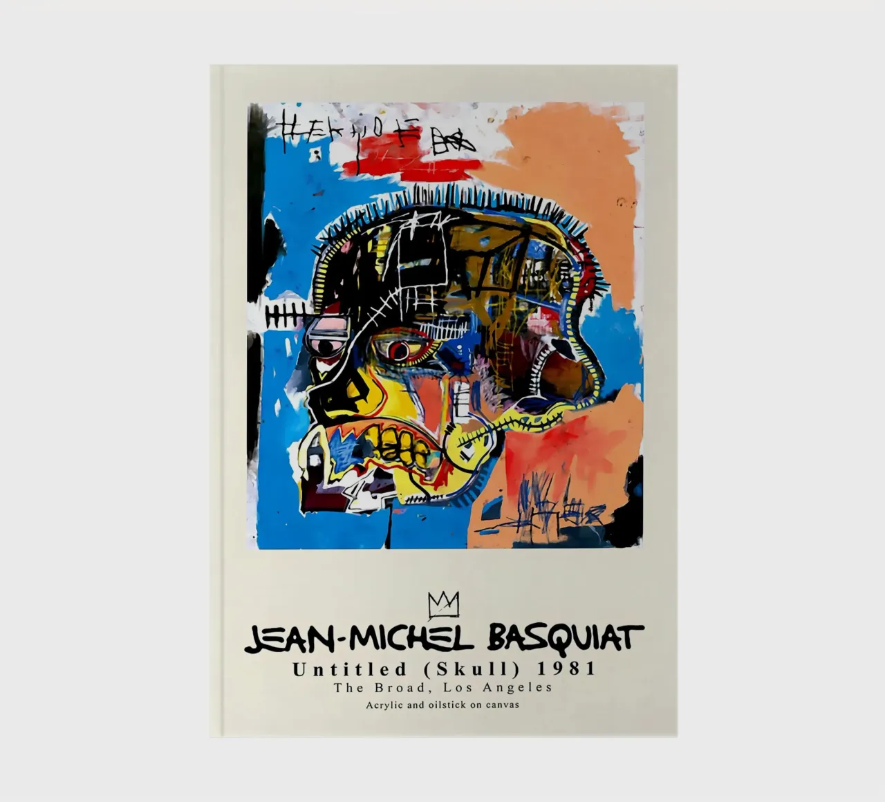 Basquiat "Untitled (Skull)" Neo-Expressionist Raw Power 1981 notebook by NorwesClub