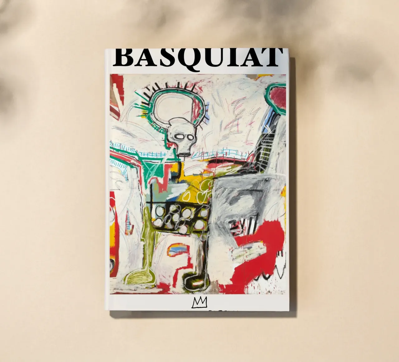 Basquiat "Untitled (Skull Dog)" (Sans titre) Puissance brute néo-expressionniste carnet de notes de NorwesClub