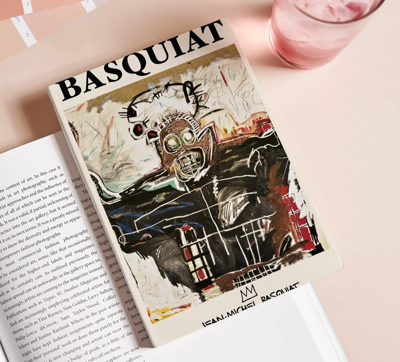 Basquiat "Untitled (Boxer)" Neo-Expressionist Strength Icon notebook by NorwesClub