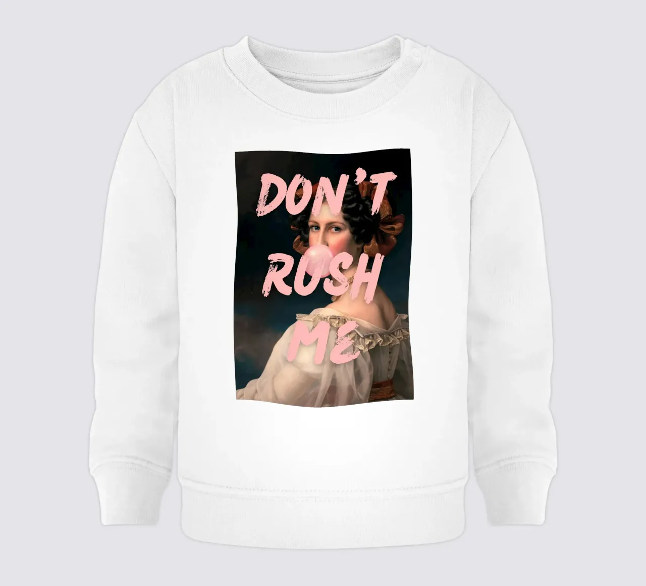 "Don't Rush Me" di Obvious Plant - Pop Art, Classic Remix, E felpa neonato da NorwesClub