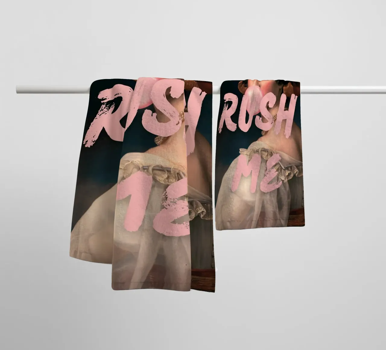 "Don't Rush Me" von Obvious Plant - Pop Art, Classic Remix, E Handtuch von NorwesClub