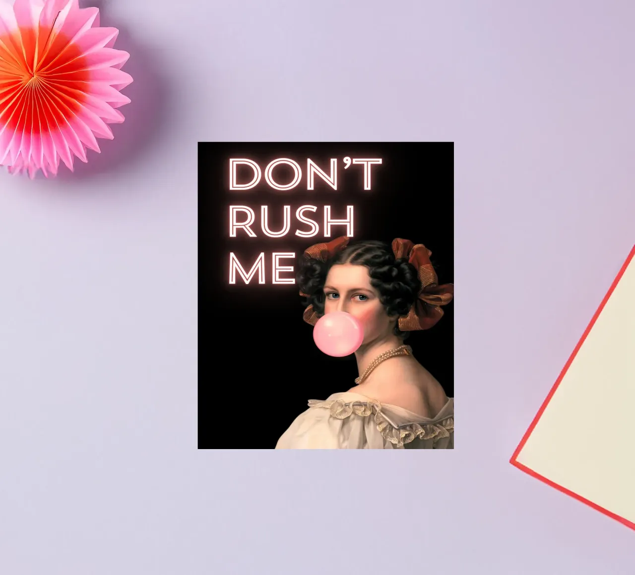 "Don't Rush Me" - Pop Art, Neon Glow, Classic Remix, Empower sticker by NorwesClub