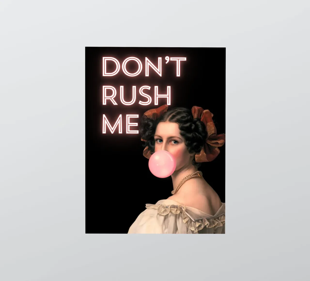 "Don't Rush Me" - Pop Art, Neon Glow, Classic Remix, Empower sticker by NorwesClub