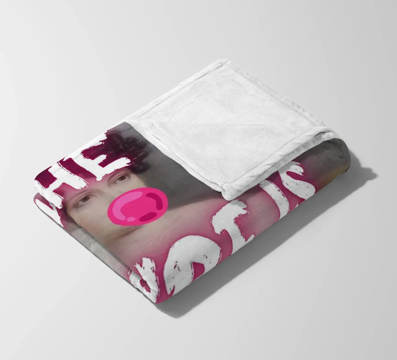 "Il futuro è femmina!" - Pop Art, Remix classico, femminista, audace coperta in pile da NorwesClub
