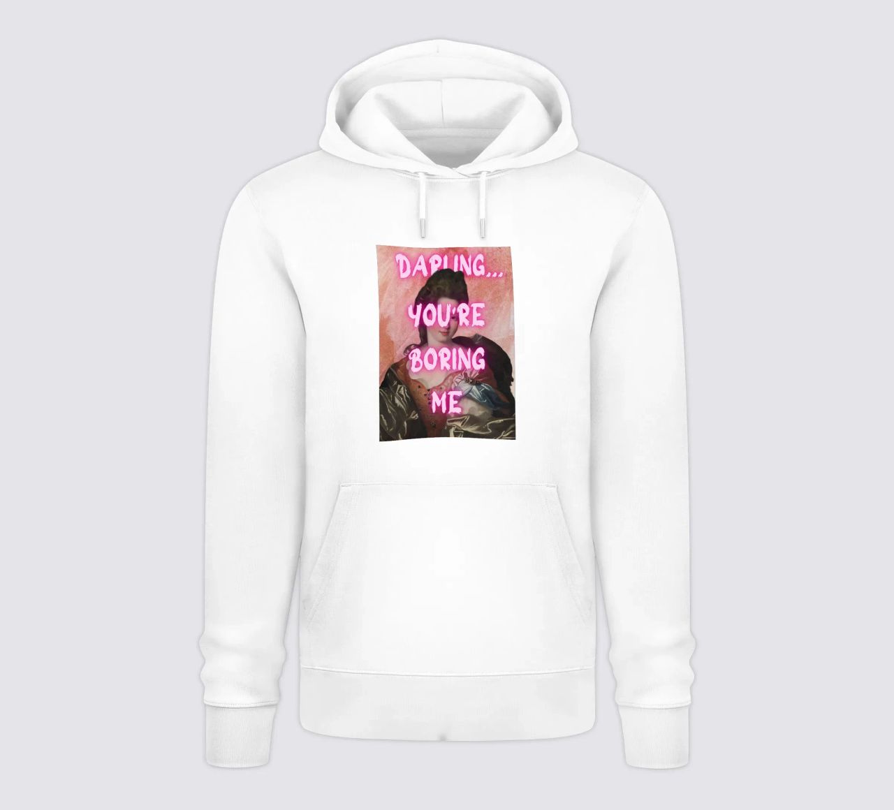 "Cara, mi stai annoiando" - Pop Art, Remix classico, Sarcas felpa con cappuccio da NorwesClub