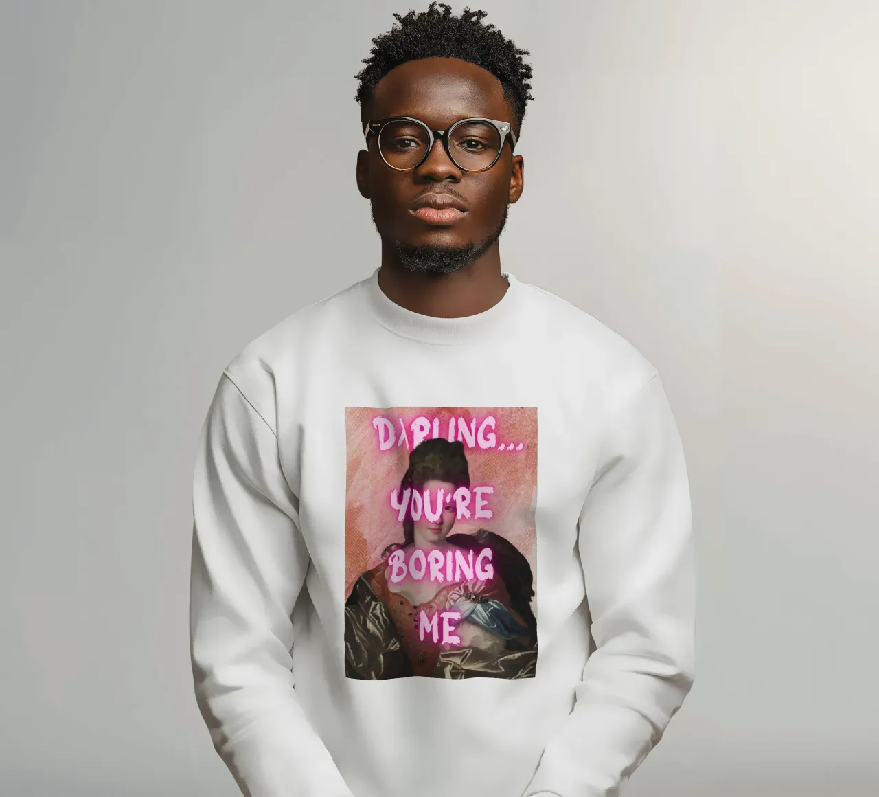 "Cara, mi stai annoiando" - Pop Art, Remix classico, Sarcas felpa da NorwesClub