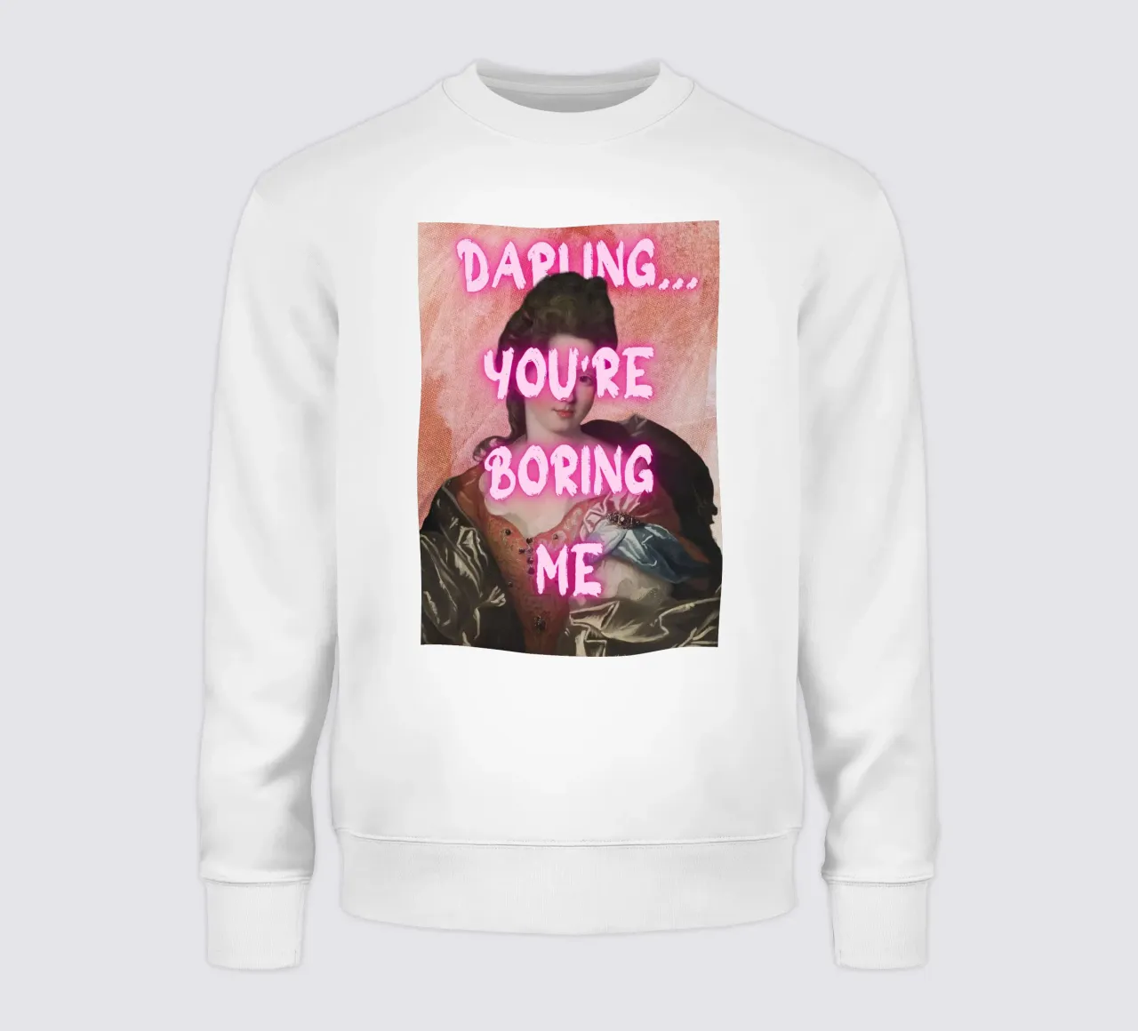 "Cara, mi stai annoiando" - Pop Art, Remix classico, Sarcas felpa da NorwesClub