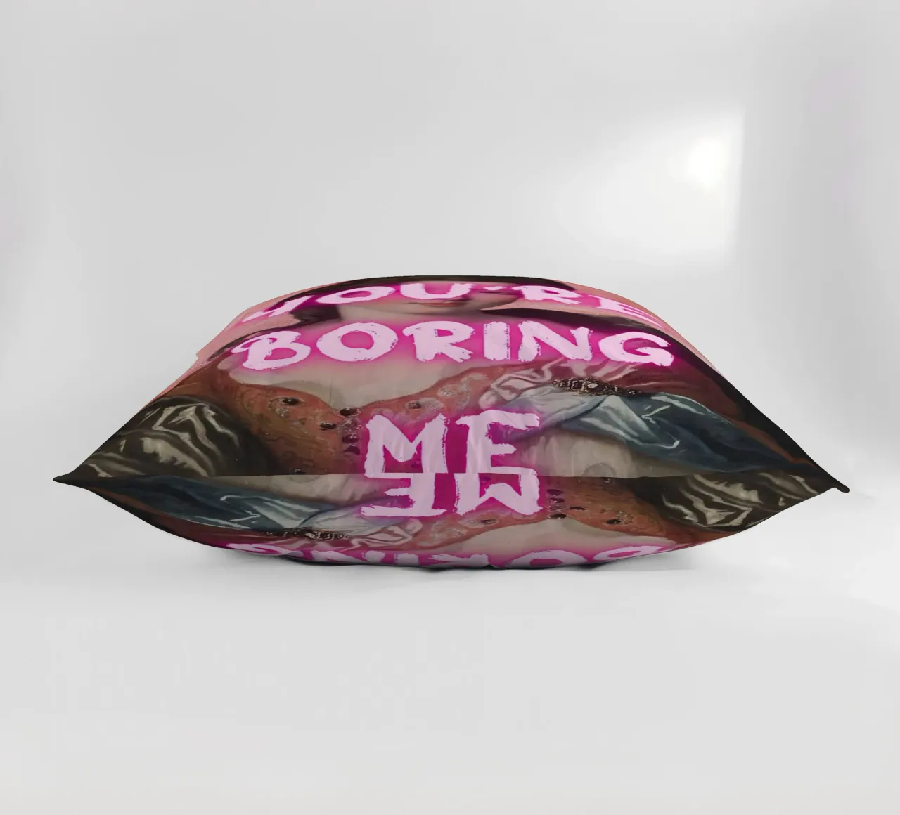 "Cara, mi stai annoiando" - Pop Art, Remix classico, Sarcas cuscino da NorwesClub