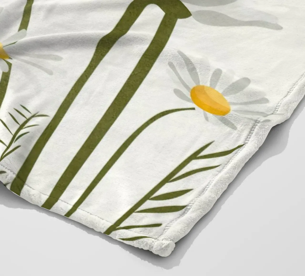 Summer Flowers I fleece blanket by cityart