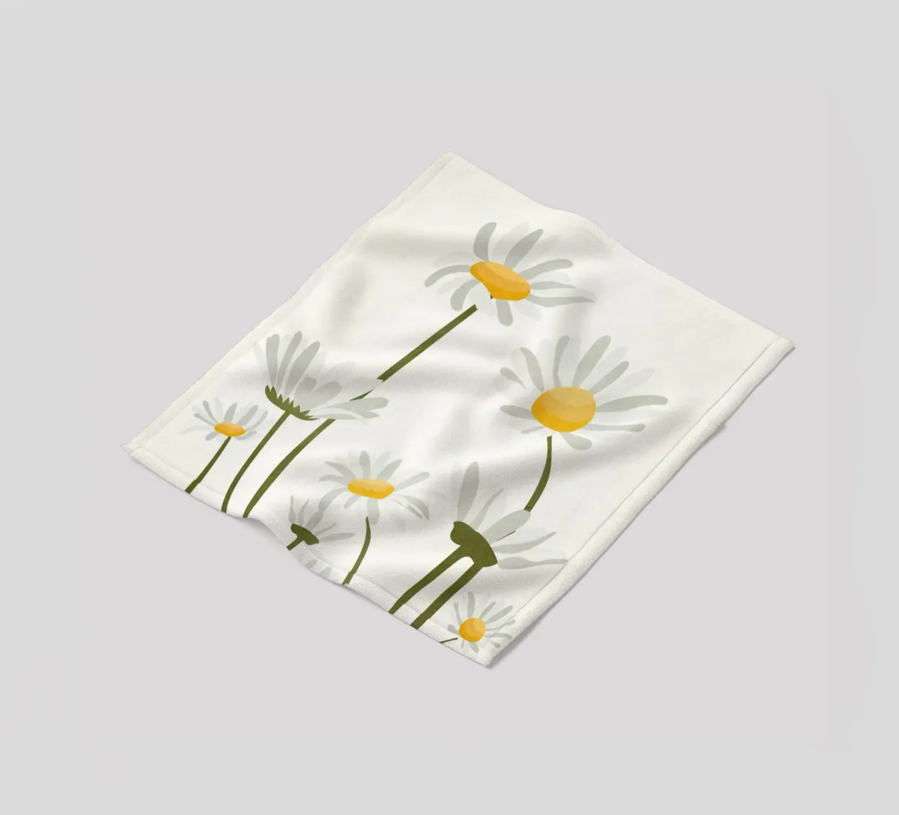 Summer Flowers I fleece blanket by cityart